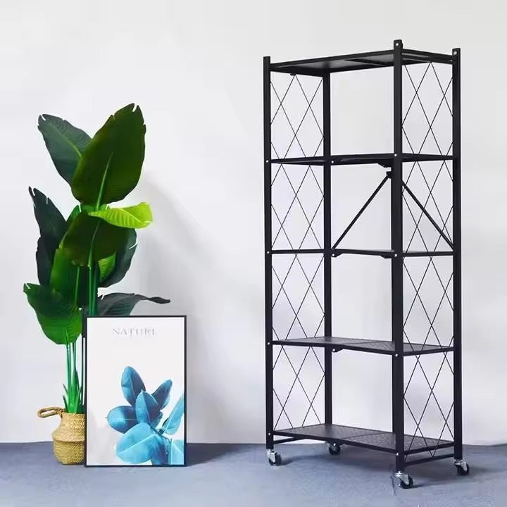 Étagère de rangement pliable 5 niveaux