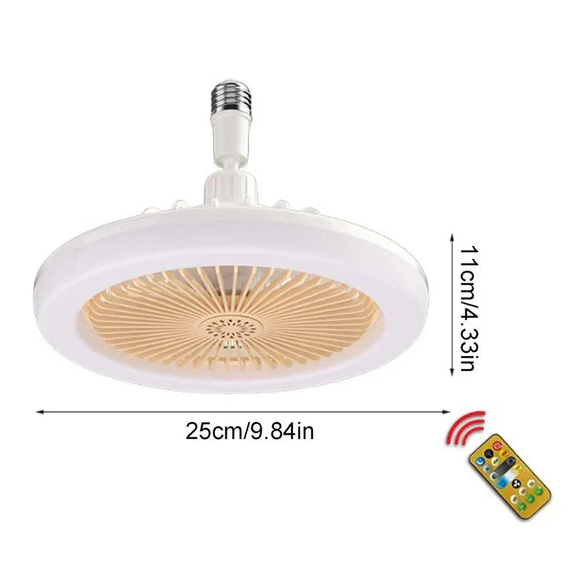 Ventilateur + LED Rechargeable