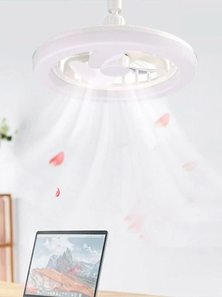 Ventilateur + LED Rechargeable