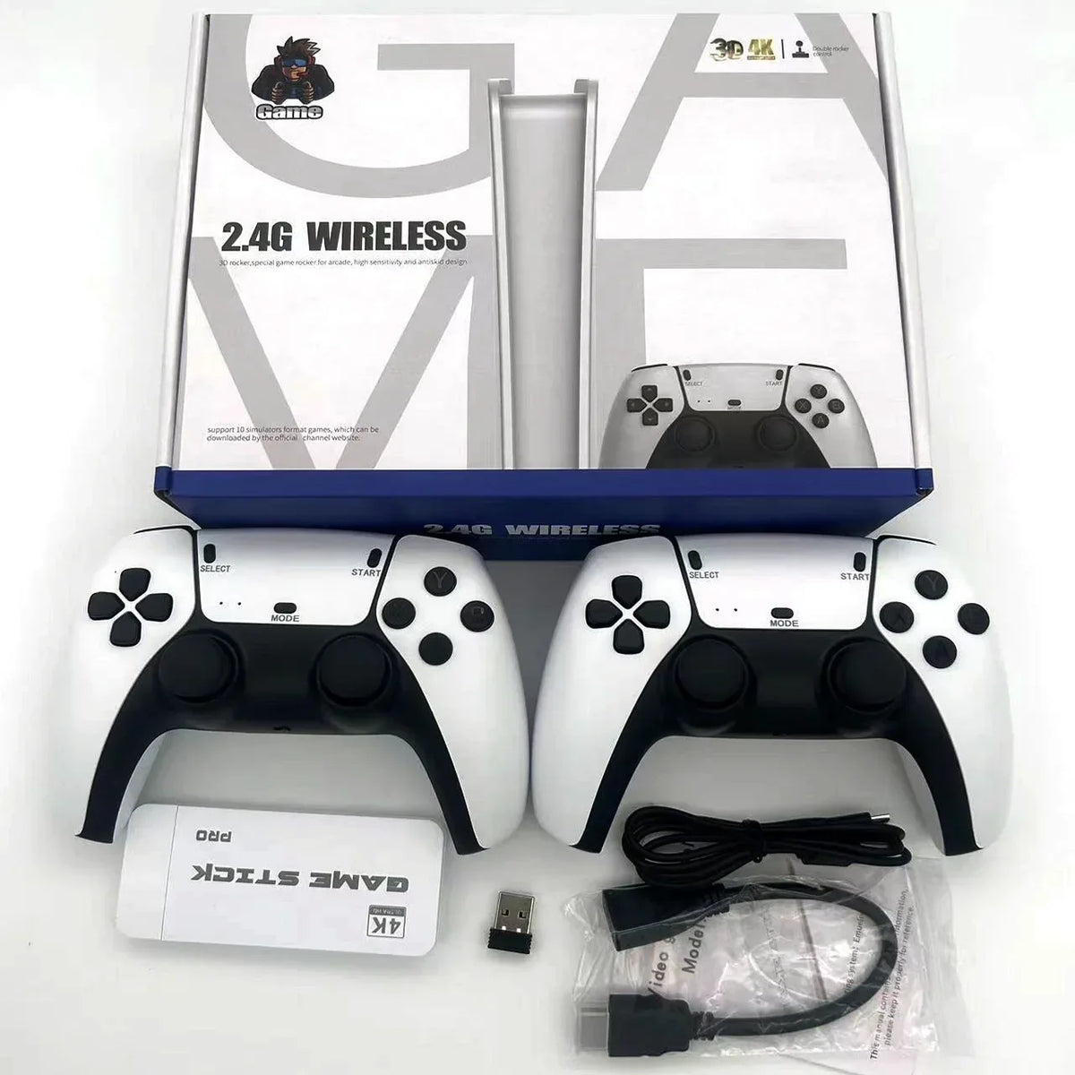🎮 CONSOLE DE JEU RÉTRO – 20 000 JEUX INTÉGRÉS + 2 MANETTES