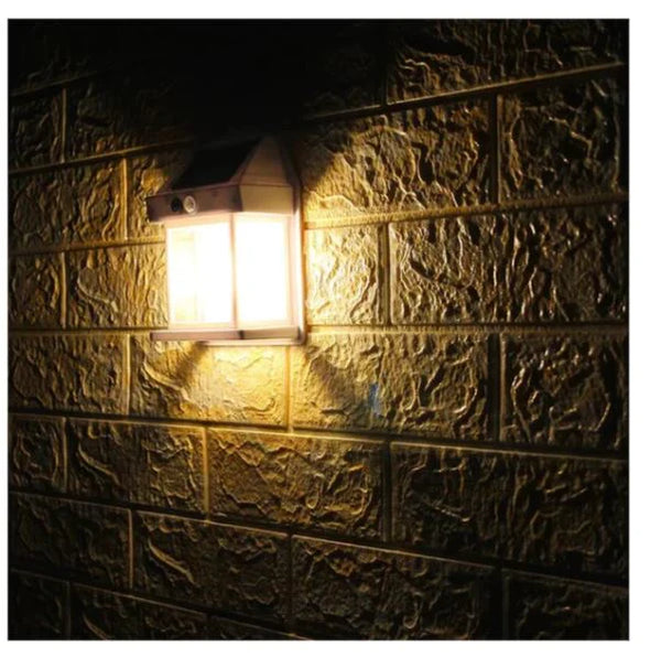 Ampoule murale solaire + torche imperméable