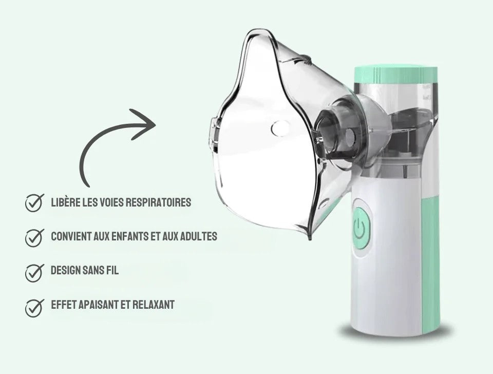 MESH NEBULIZER Portable - Respirez librement où que vous soyez