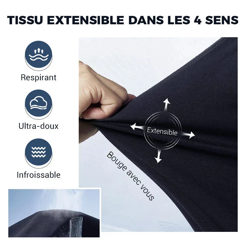 Pantalon Slim Extensible pour Homme - Confort & Élégance