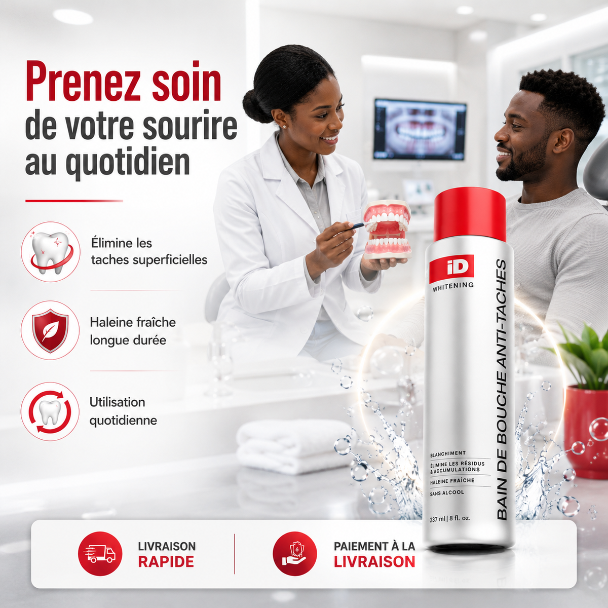 Bain de bouche – vue 3