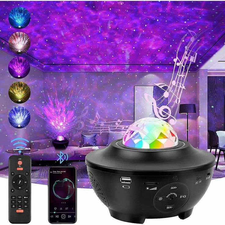 🌌 Projecteur Galaxy LED