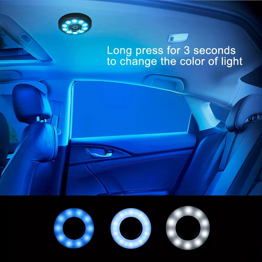 Lampe Magnétique LED pour Bureau Maison et Voiture
