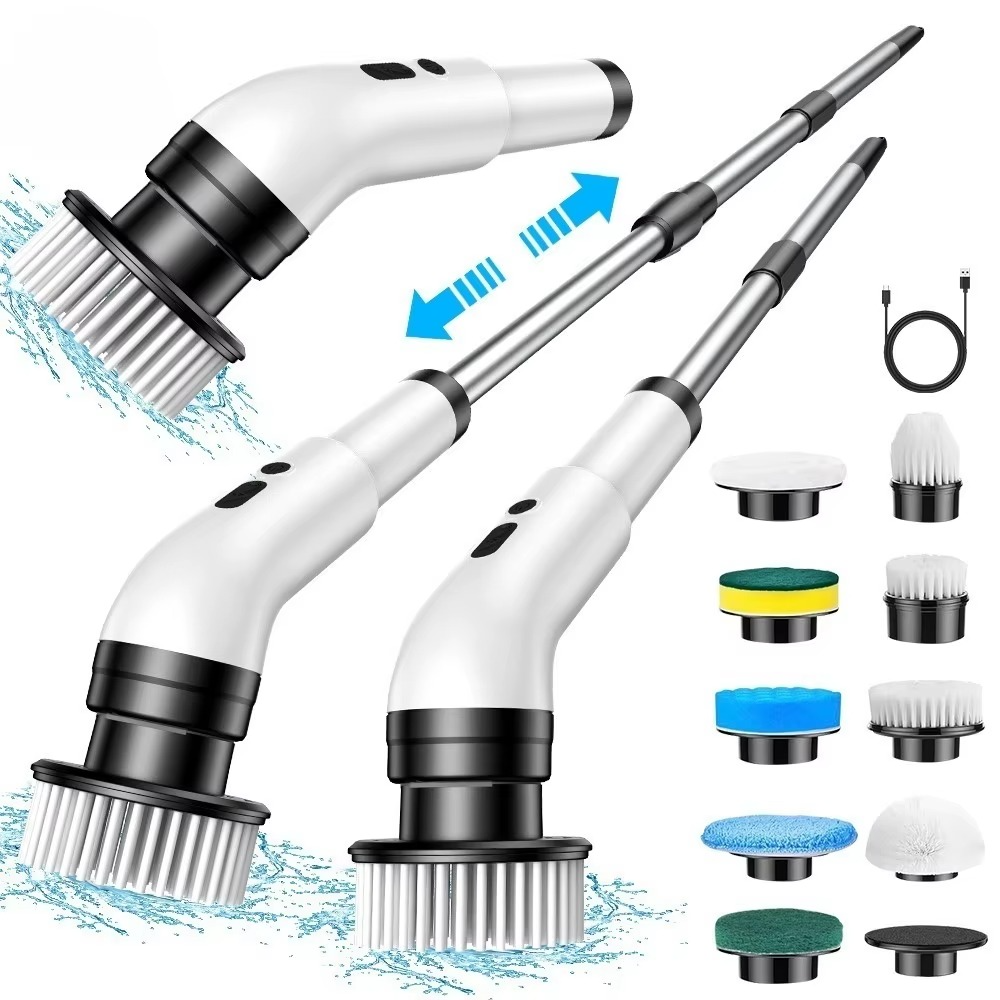 Brosse Électrique 9‑en‑1 : La Fin du Ménage Fatiguant