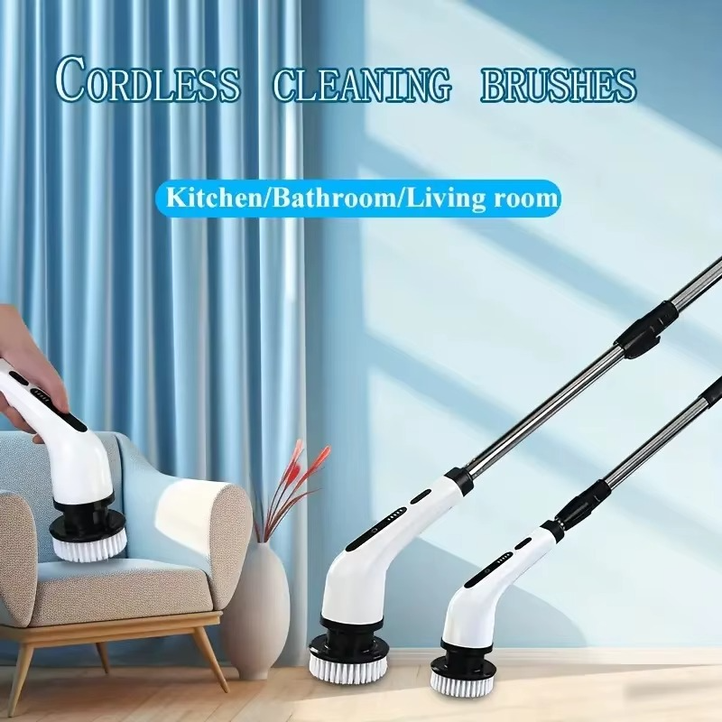 Brosse Électrique 9‑en‑1 : La Fin du Ménage Fatiguant