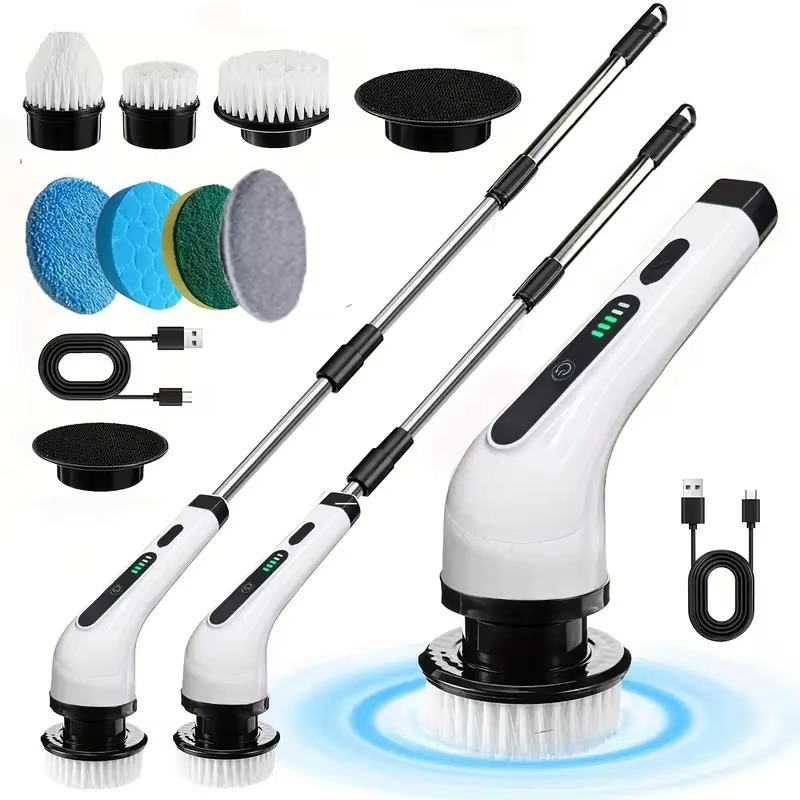 Brosse Électrique 9‑en‑1 : La Fin du Ménage Fatiguant