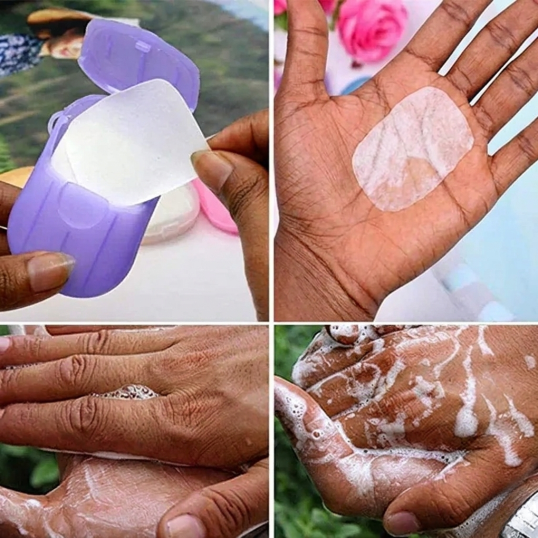 Savon en papier soluble l