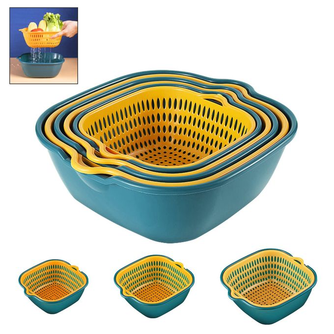 Bols + Passoire Multifonctions