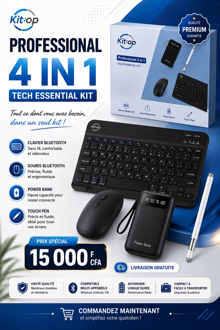 KIT PROFESSIONNEL 4 EN 1