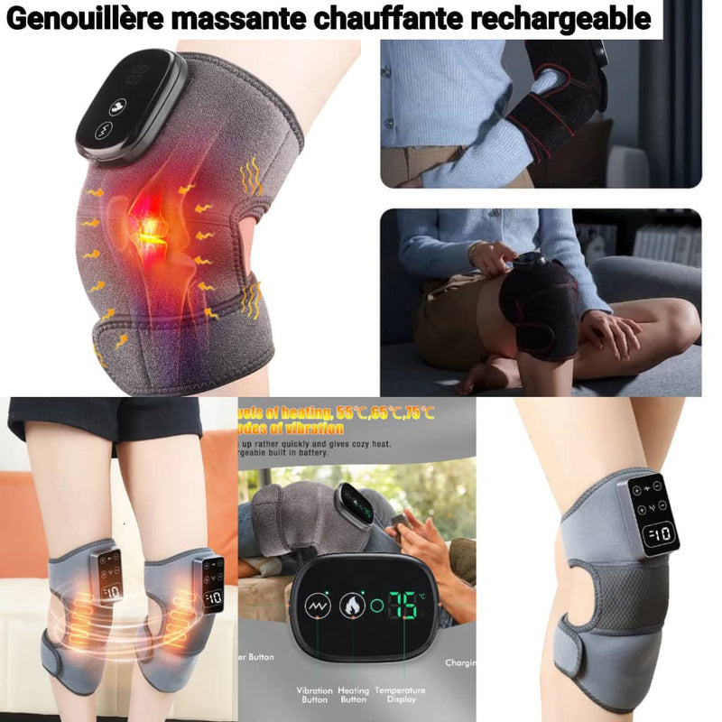 GENOUILLÈRE MASSANTE CHAUFFANTE