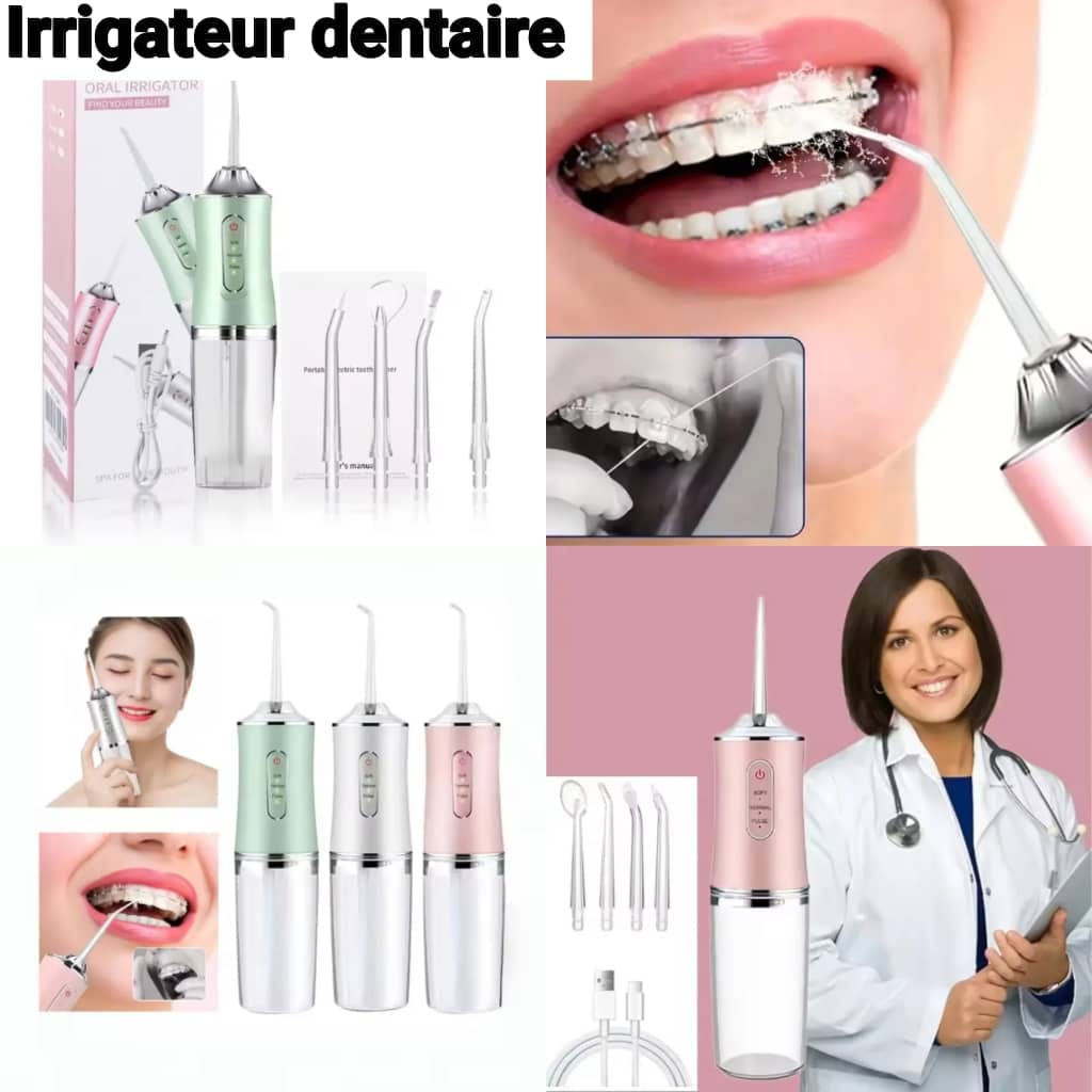 IRRIGATEUR DENTAIRE PORTABLE