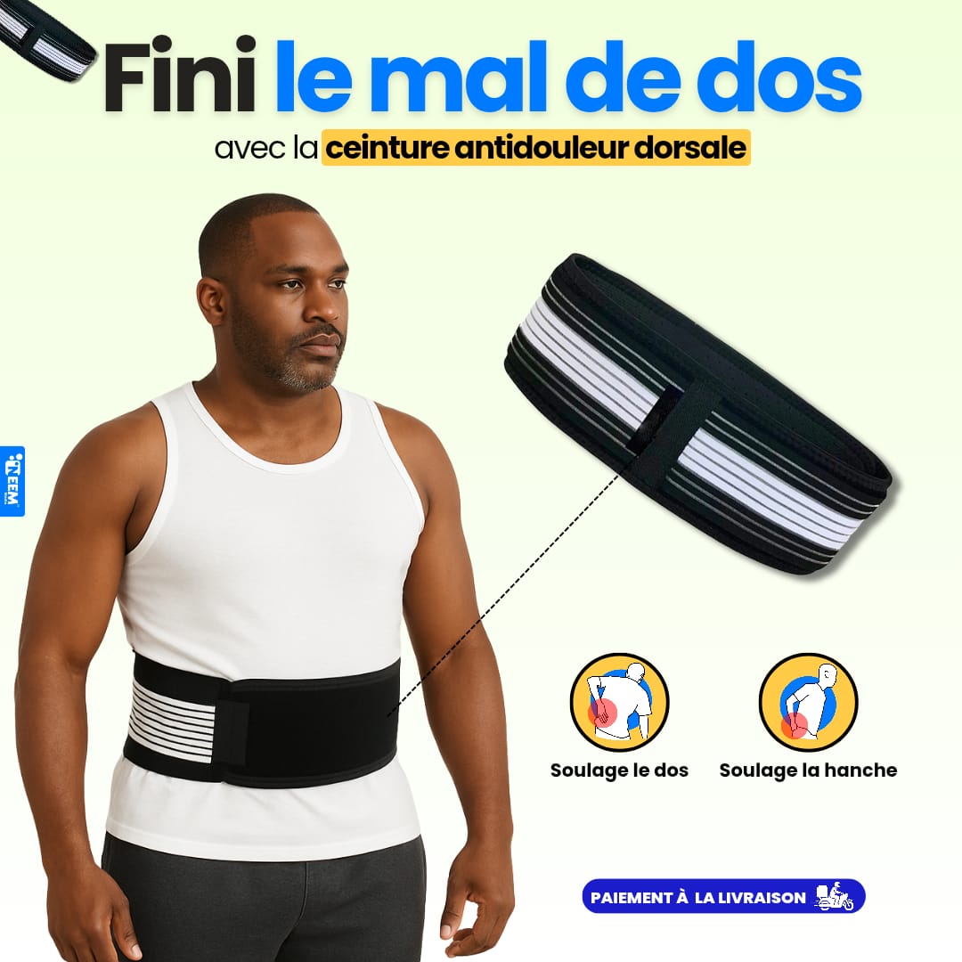 Ceinture de Soutien Lombaire Ergonomique