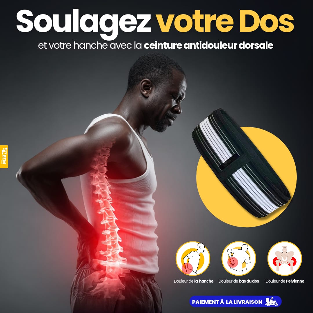 Ceinture de Soutien Lombaire Ergonomique