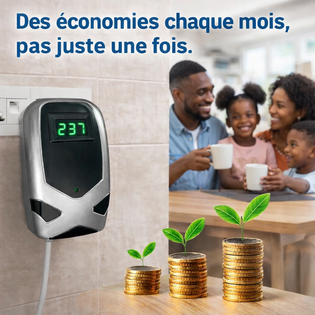 PowerSave LCD — Le nouveau dispositif d’économie d’énergie intelligent avec écran digital !