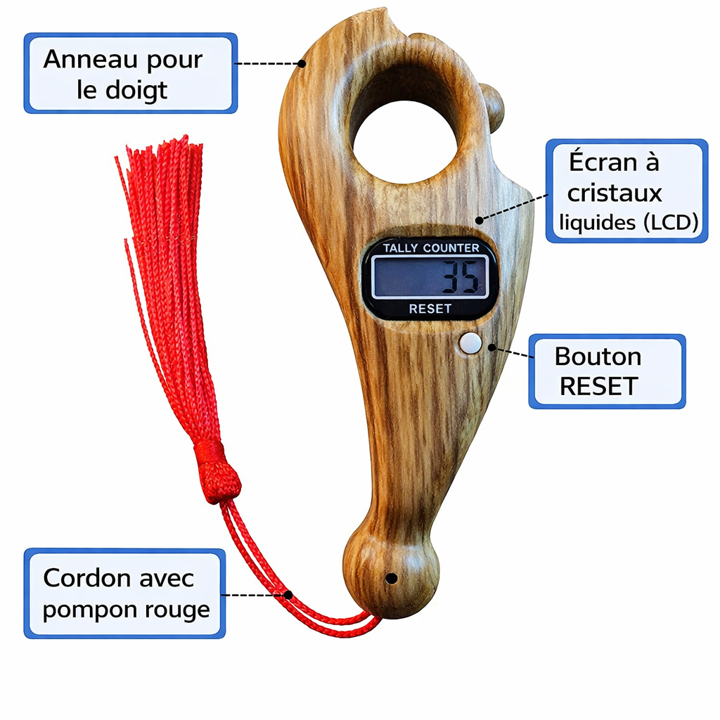 Chapelet islamique électrique pour homme