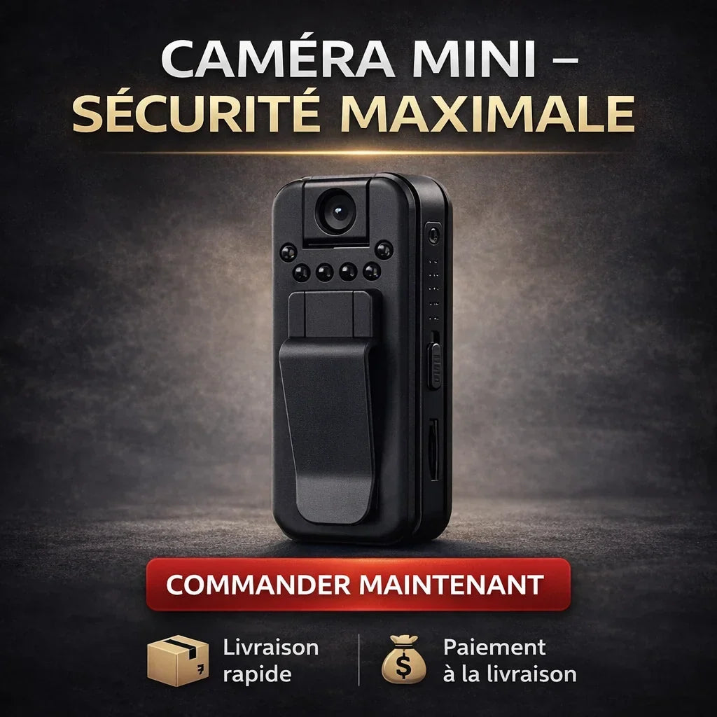Mini Caméra d'Enregistrement Vocal et Vidéo