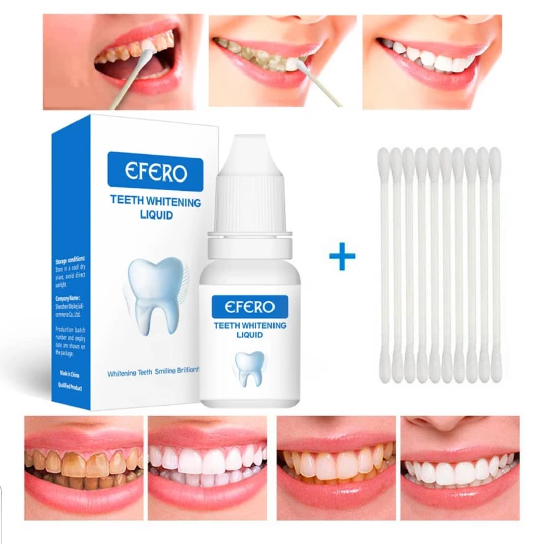 EFFERO™ – Le Blanchiment Dentaire Révolutionnaire à Domicile +Un Filtre Purificateur d'Eau Offert💧