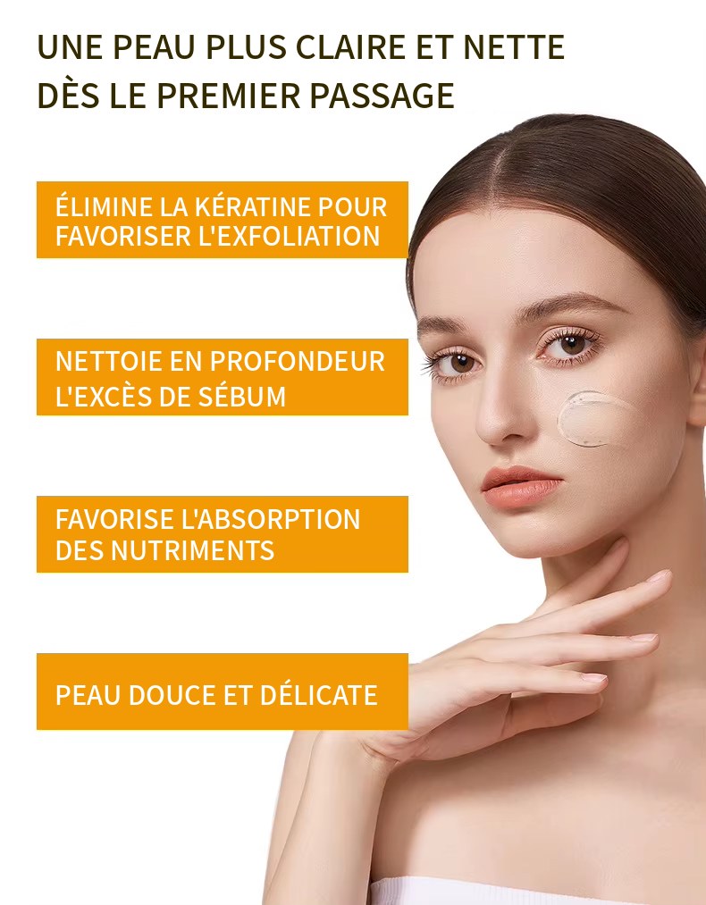 Gel Exfoliant à l'Orange POUQUR – Peau Douce et Nette (100 g)