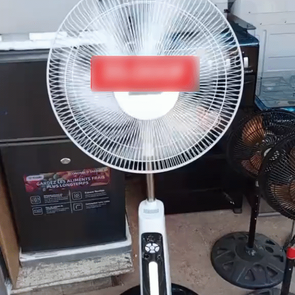 Ventilateur rechargeable 18 pouces