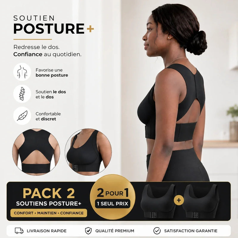 🌸 Soutien-Gorge Correcteur de Posture Sans Armatures – Confort Absolu & Dos Soulagé