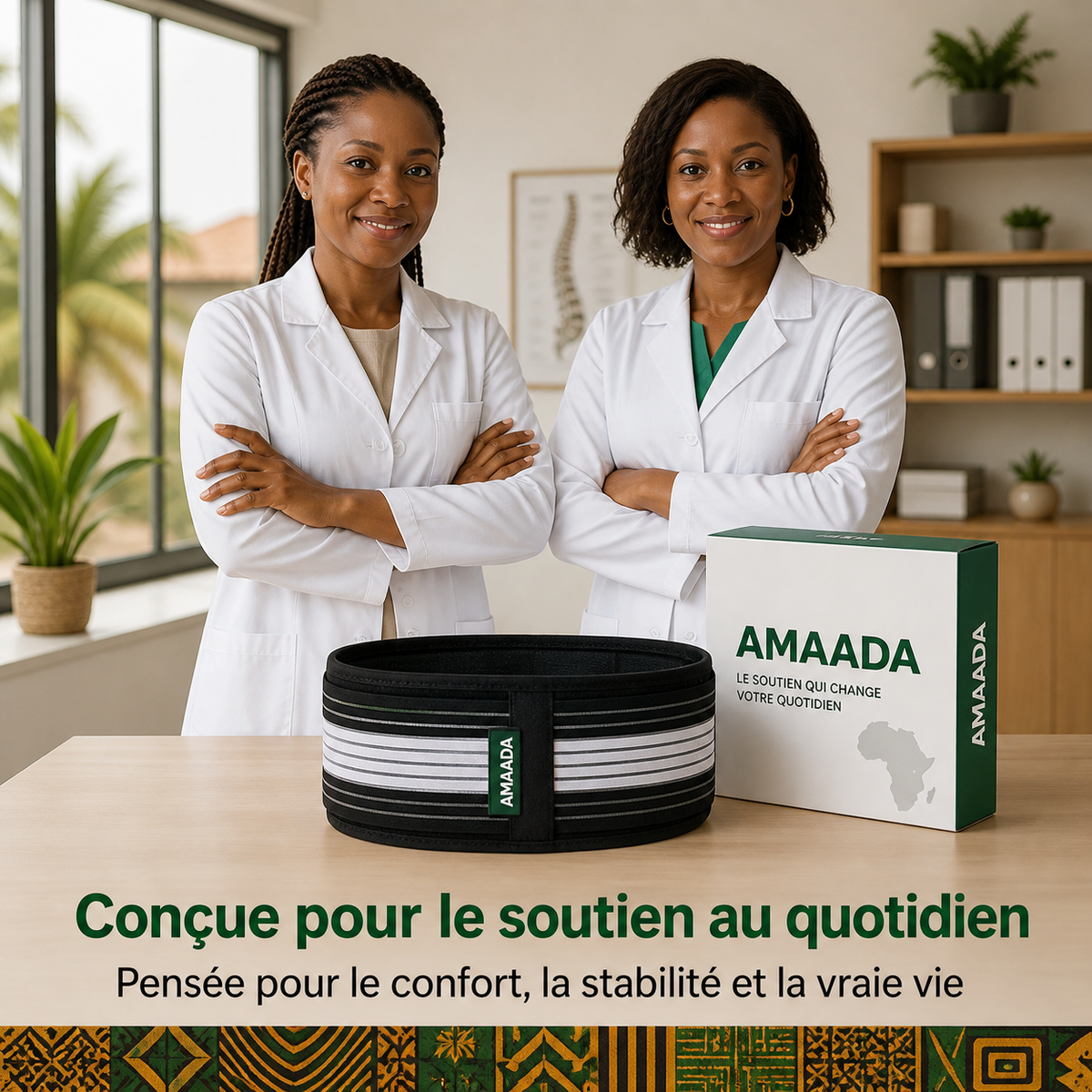 Ceinture de Soutien Lombaire Ergonomique