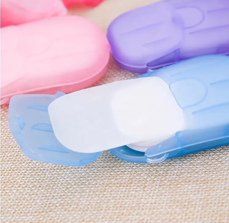 Savon en papier soluble l