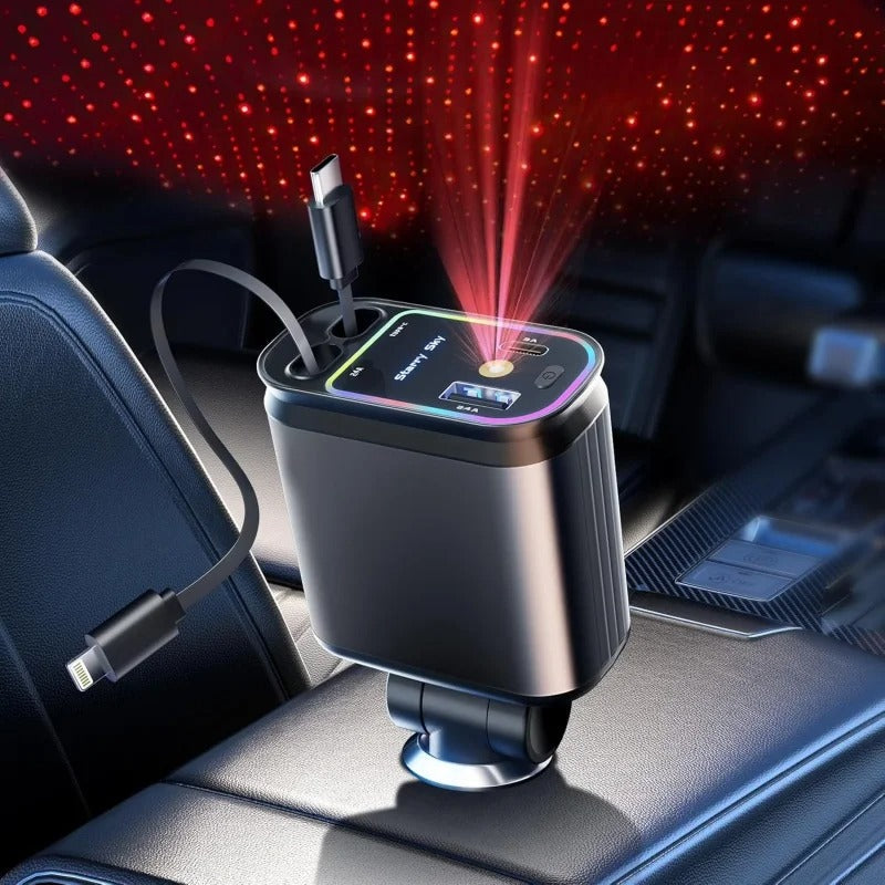 ✅ Chargeur Voiture 4-en-1