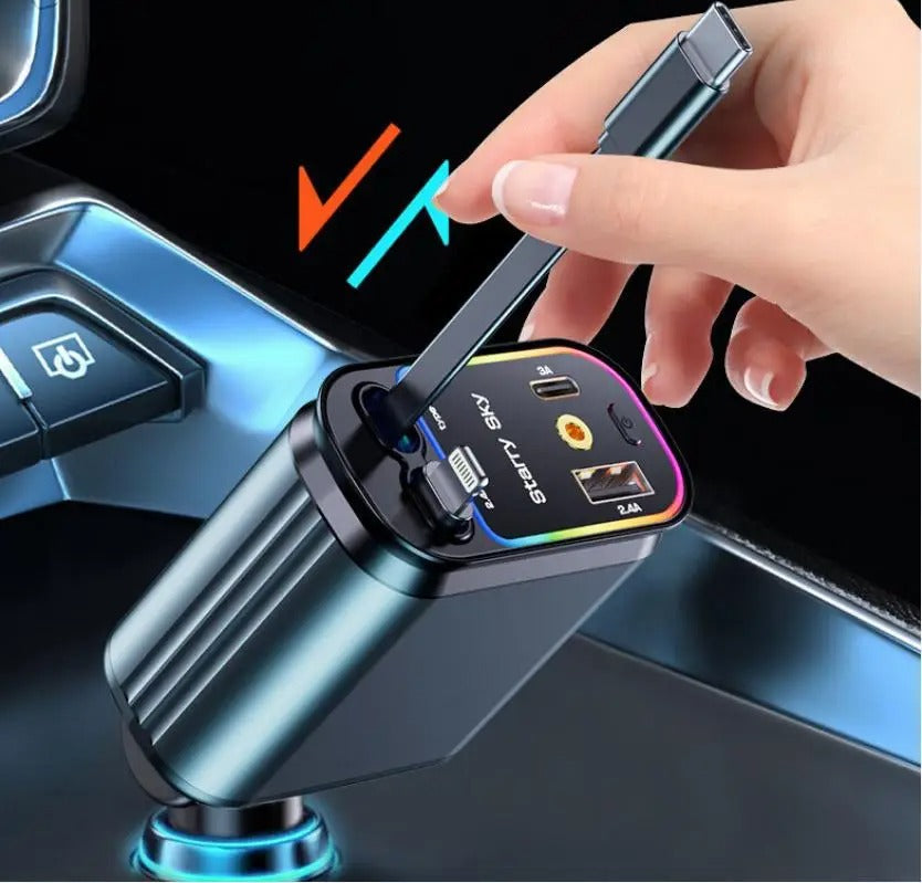 ✅ Chargeur Voiture 4-en-1