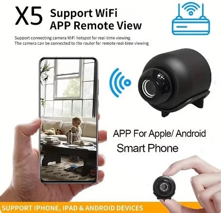 Mini Caméra Espion 1080P - Votre Ange Gardien Invisible