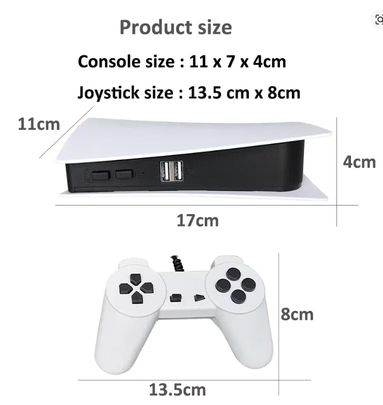 Console de jeux GS5 - 20 000 jeux intégrés