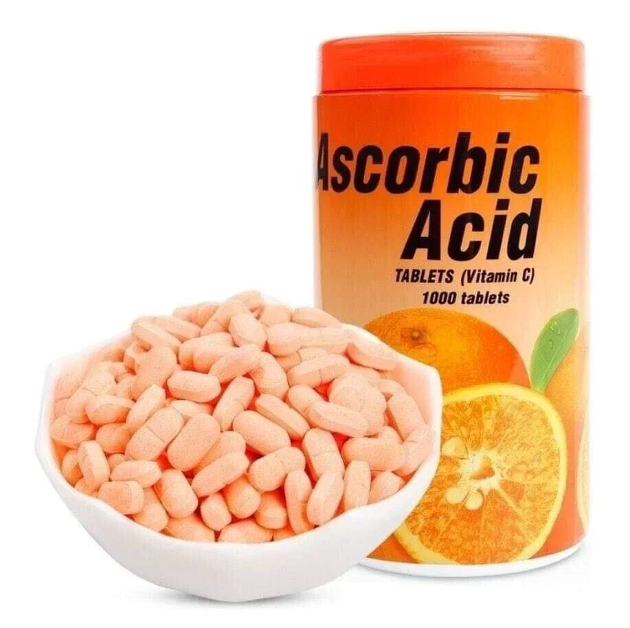 Vitamine C Saveur orange 1000 comprimés (Acide ascorbique)