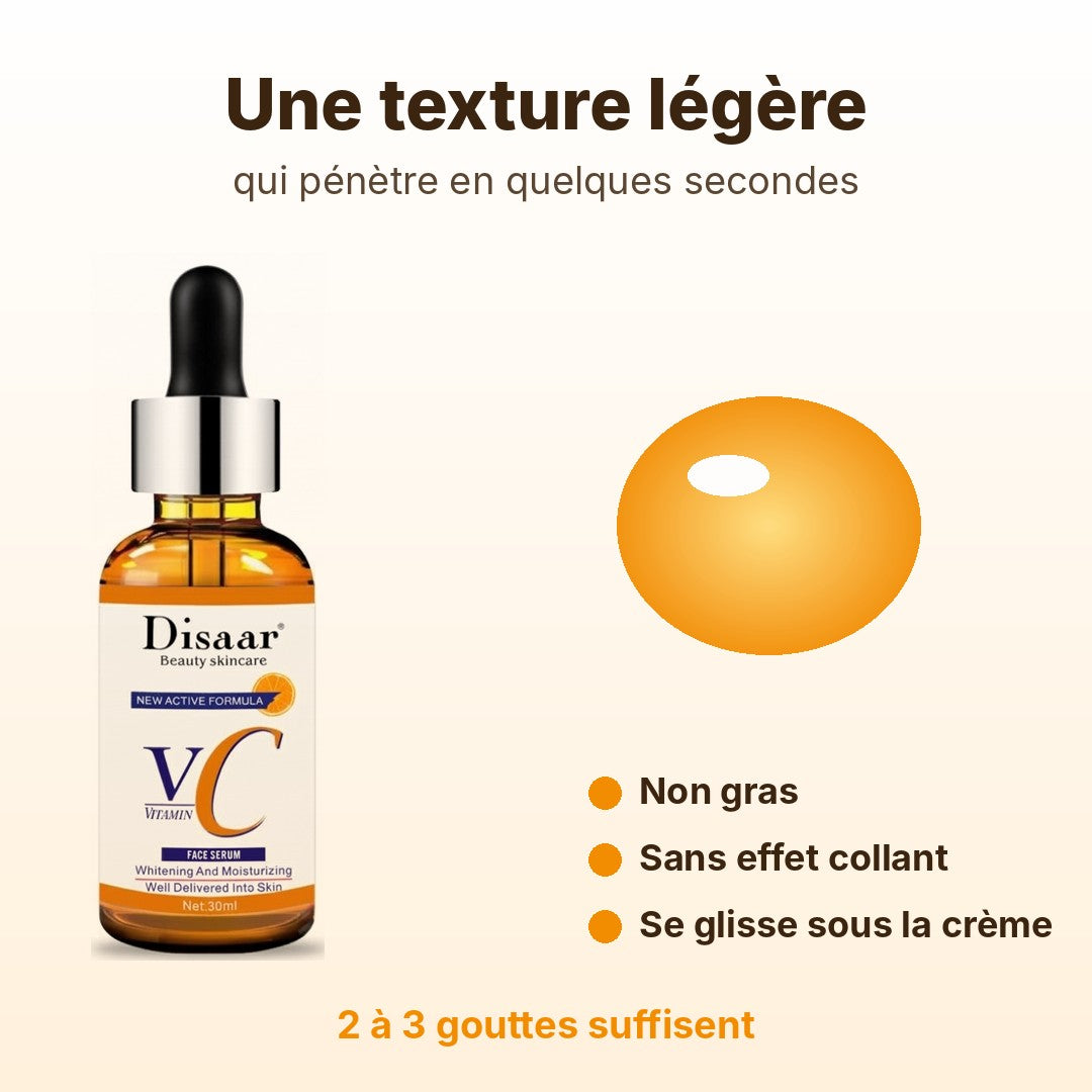 Sérum Vitamine C Disaar 30 ml – Éclat & Teint Unifié