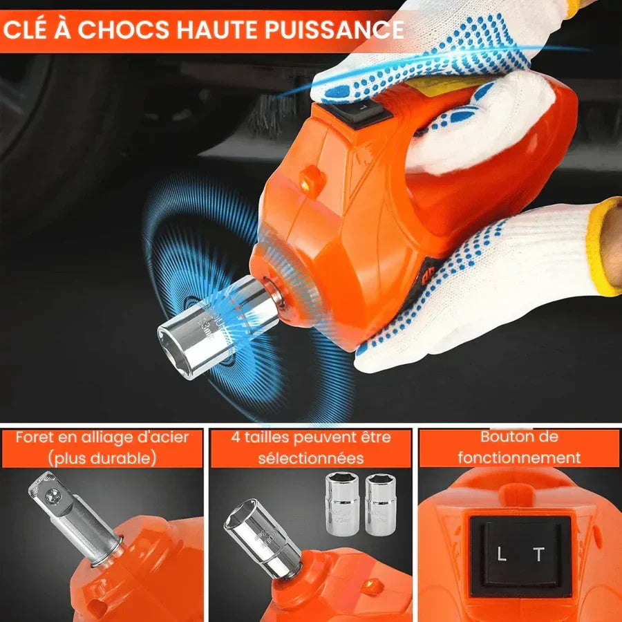 Cric Electrique 5 en 1 Pour Voiture BEN-TOG